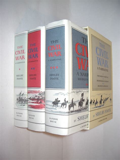 The Civil War A Narrative Shelby Foote Random House 1974 - HC Books