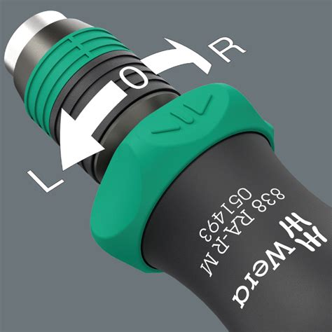 Wera Kraftform Kompakt 838 RA R M Set 1 Bits Handhalter 1 4 15 Teilig