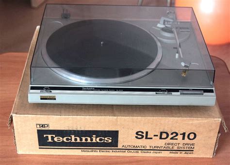 Technics SL-D210, бюджетный виниловый проигрыватель, Япония, 1984 год ...