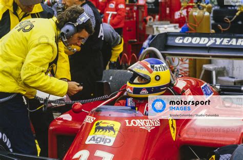 Michele Alboreto Ferrari Canadian Gp Motorsport Images