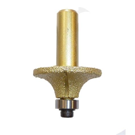 Monster 1 2 In Shank Radius Brazed Diamond Router Bit RBQL044612 The