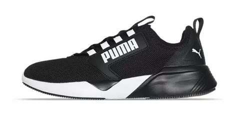 Tenis Puma Retaliate Tongue Fresh Unisex 376397 02 Negro Envío gratis