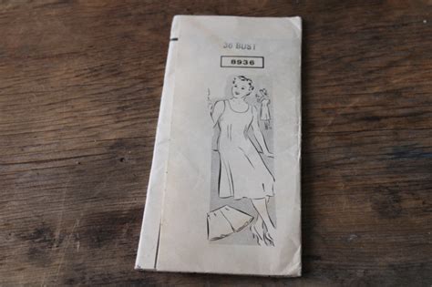 1930s Vintage Sewing Pattern Flapper Style Lingerie Full Slip Tap Pants Style Panties