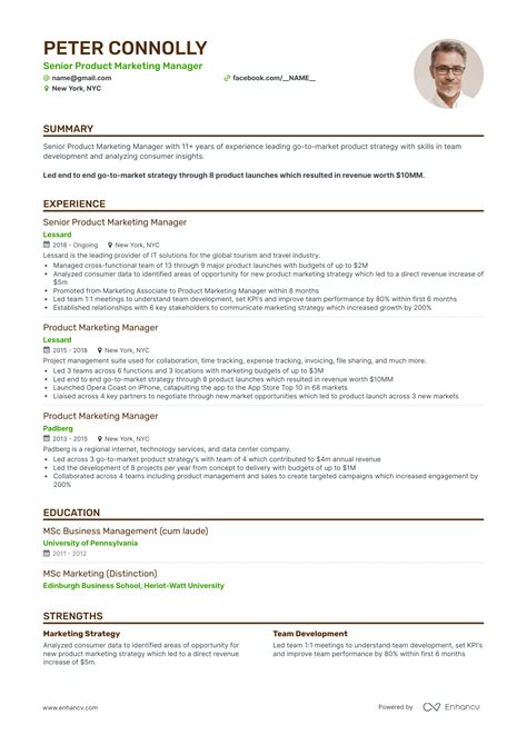 5 Product Marketing Manager Resume Examples And Guide For 2023