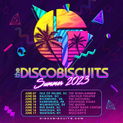 Spring Tour 2023 Announced! : r/discobiscuits