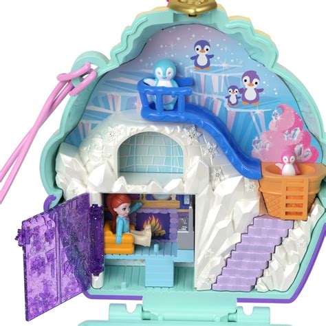 Polly Pocket Winterliche Pinguin Schatulle Snow Sweet Penguin Smyths