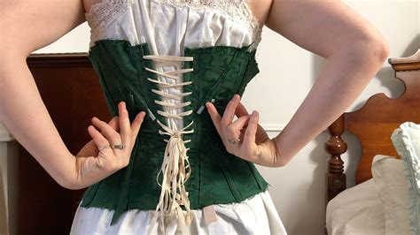 Video Edwardian Corset Making Part 1 Mock Up