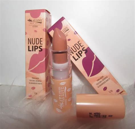 Batom Matte Nude Lips Max Love Cor 450 Sofí Cosméticos