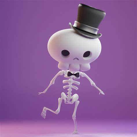 Moving Skeleton Animation