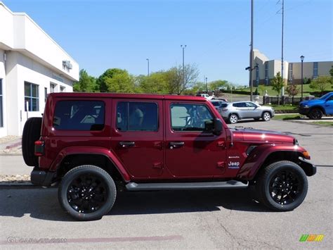 2021 Snazzberry Pearl Jeep Wrangler Unlimited Sahara 4xe Hybrid 141991227 Photo 4 Gtcarlot