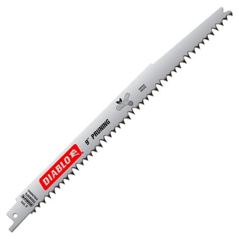 Diablo 9 In 5 Teeth Per In Fleam Ground Pruning Reciprocating Saw