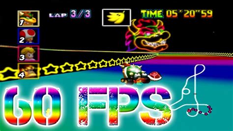 Mario Kart Rainbow Road Fps Gameplay Read Description Youtube