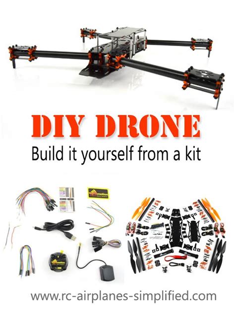 DIY drone: Build it yourself from a kit in 2024 | Diy drone, Diy drone ...