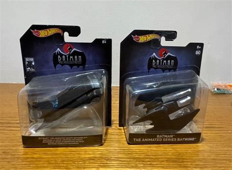 Mattel Hot Wheels Batman The Animated Series Batmobile Batwing