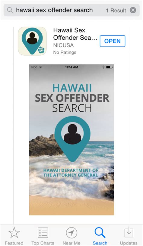 Alerts Available On Hawaii Sex Offender App Big Island Now