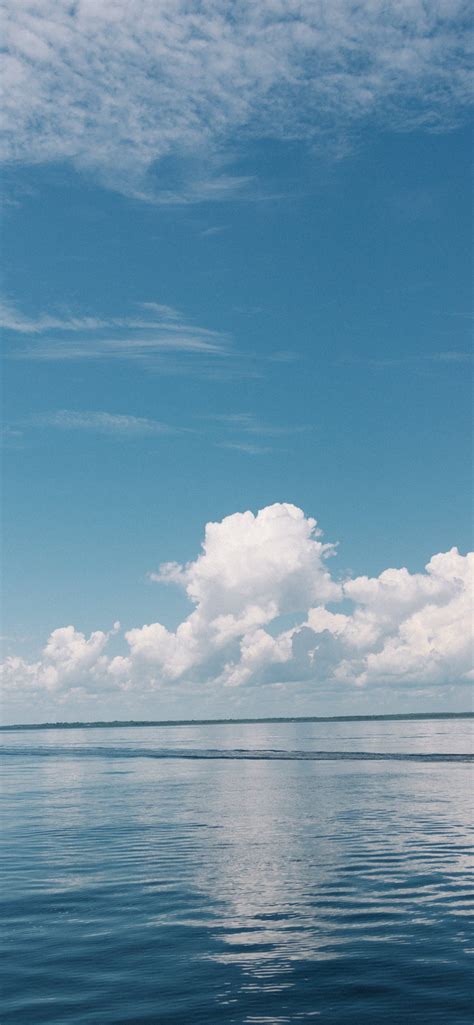 white cumulus cloud iPhone Wallpapers Free Download