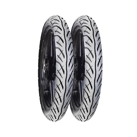 BAN LUAR MOTOR SEPASANG KINGLAND KING TIGER NON TUBELESS MATIC RING 14