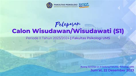 LIVE Pelepasan Calon Wisudawan Wisudawati Periode II Tahun 2023