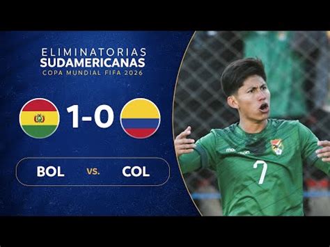 Colombia Vs Bolivia Resultado Resumen Y Goles Del Partido Por