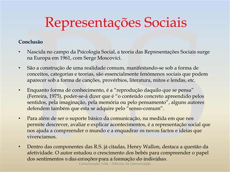 PPT Representações Sociais PowerPoint Presentation free download