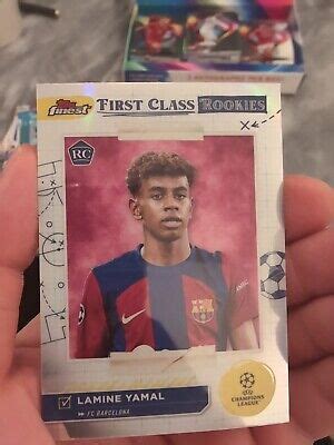 Topps Finest Ucc Lamine Yamal Rc First Class Rookie Fc