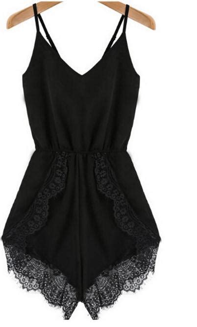 Cute Sexy Lace Chiffon Romper On Luulla