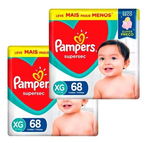 Pampers Supersec Xg X 136 Unidades Género Sin Género Tamaño Extra