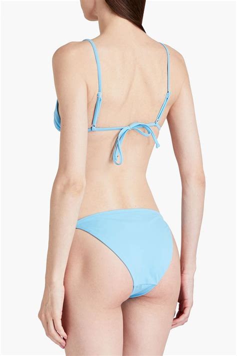 Onia Alexa Triangle Bikini Top The Outnet