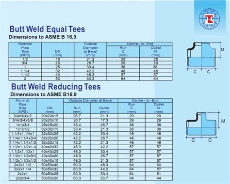 Copper Nickel 90 10 And 70 30 Butt Weld Equal And Reducing Tee As Per