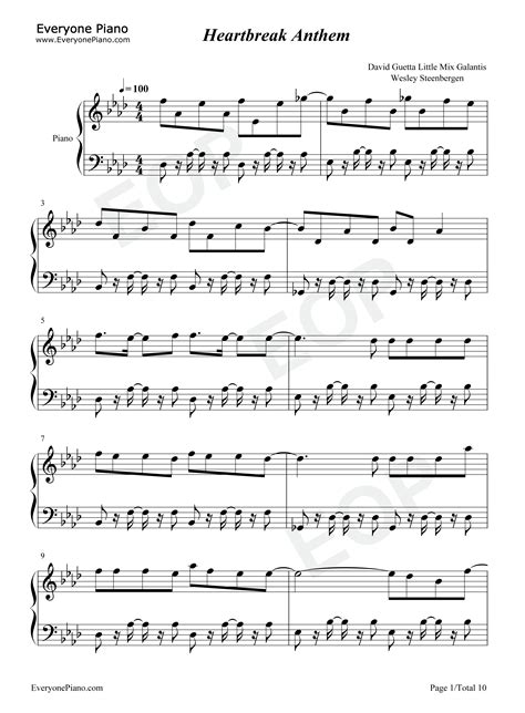 Heartbreak Anthem Stave Preview