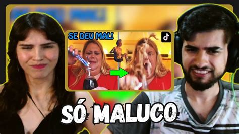 REACT As Pessoas Que Fizeram Desafios E Se Deram MUITO MAL Um Ficou