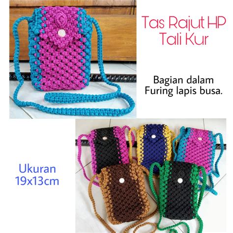 Cara Membuat Tas Rajut Untuk Hp
