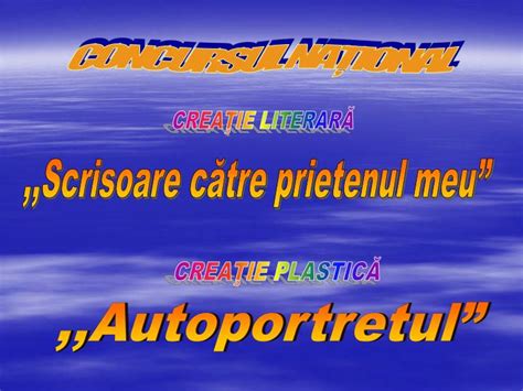 Ppt Scrisoare C Tre Prietenul Meu Powerpoint Presentation Free