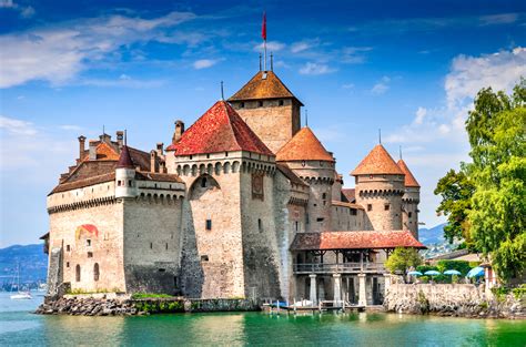 Castillo De Chillon Suiza El Ba L El Mundo