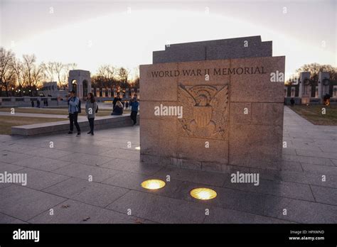 National World War II Memorial, Washington DC, USA Stock Photo - Alamy