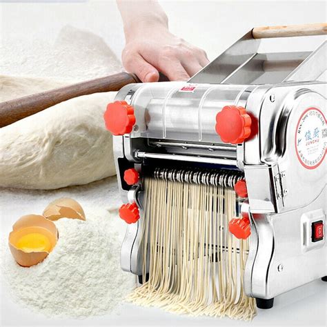 Cjc Pasta Maker Machine Electric Stainless Steel Noodles Roller