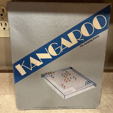 Kangaroo The Jumping Game 1977 Board Game Guys