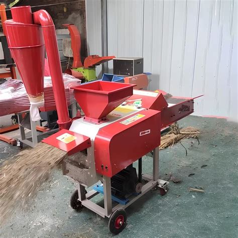 Hay Cutter And Silk Crusher Agricultural Feed Machine Household