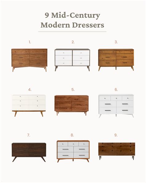 9 Must-Have Mid Century Modern Dressers - VIV & TIM