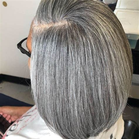 Lyn Salt And Pepper More Gray Fashion Lace Bob Wig Beginner Friendly