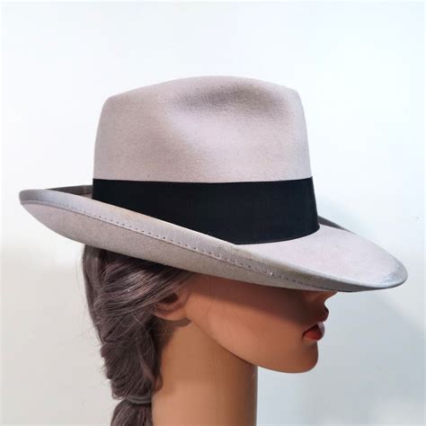 Vintage Fedora 20s-40s Style Hat Large Brim Godfather 1970s New/old ...