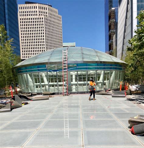 Salesforce Park And Transbay Transit Center Opening In August Curbed Sf