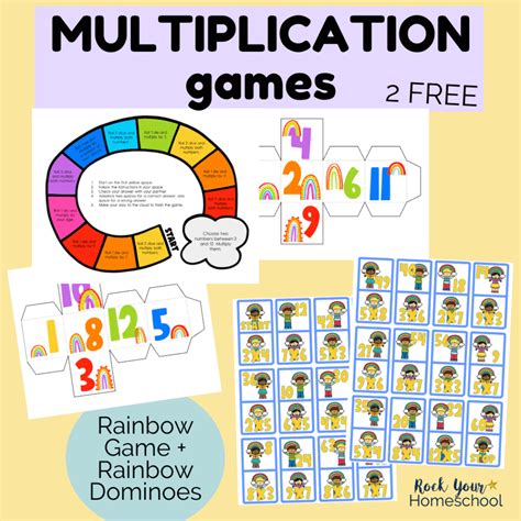 Multiplication Games for Math Fun - Rock Your Homeschool