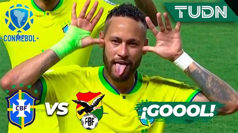 Noche Hist Rica Para Neymar Brasil Bolivia Conmebol