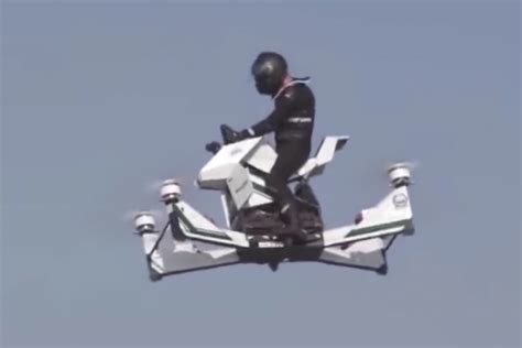 Video: Dubai Police Crash the Hoversurf Hoverbike in Test - InsideHook