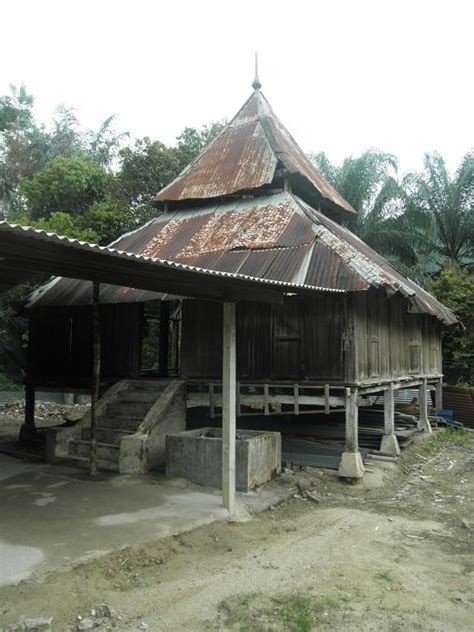 SENI LAMA MELAYU MALAY OLDEN ART Masjid Lama Old Mosque Of Kampung