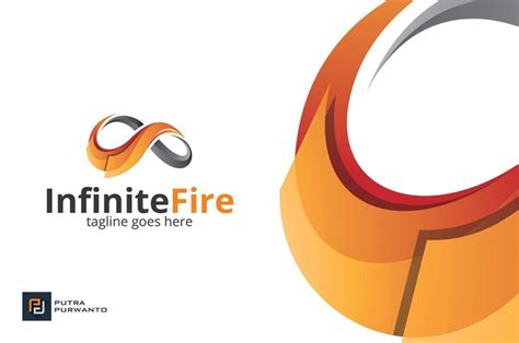 Infinite Fire Logo Template Logo Design Tips Logo Templates