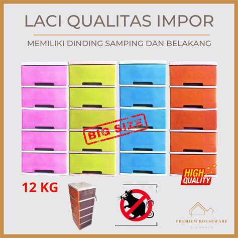 Jual Lemari Excel Laci Slorokan Cabinet Plastik Minimalis