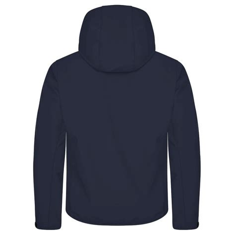 Clique Classic Softshell Hoody Heren Dark Navy Kopen Bij CDM