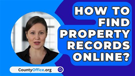 How To Find Property Records Online Countyoffice Org Youtube